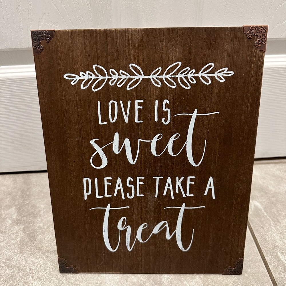 Wedding Dessert Table Sign